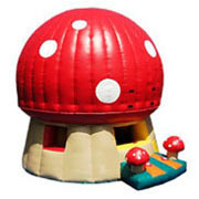 mushroom inflatable bouncer